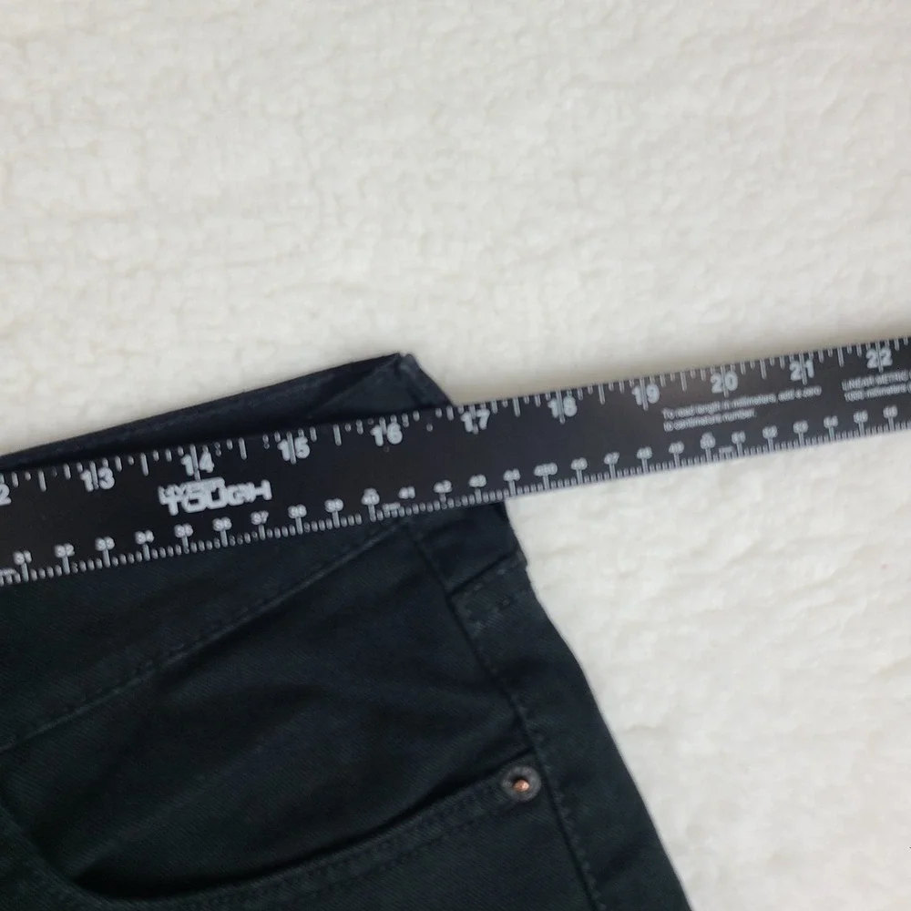 Levi's 541 Jeans Mens 32x28 Black Wash Athletic Fit Denim HEMMED‎